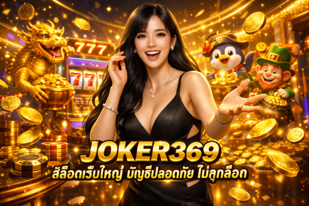 JOKER369 สล็อตเว็บใหญ่ บัญชีปลอดภัย ไม่ถูกล็อค มีทีมดูแล