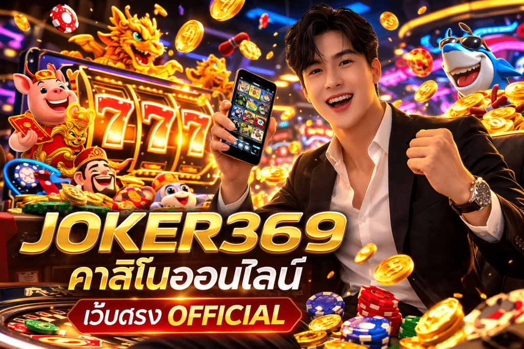 JOKER369 คาสิโนออนไลน์ เว็บตรง official ใช้งานง่าย