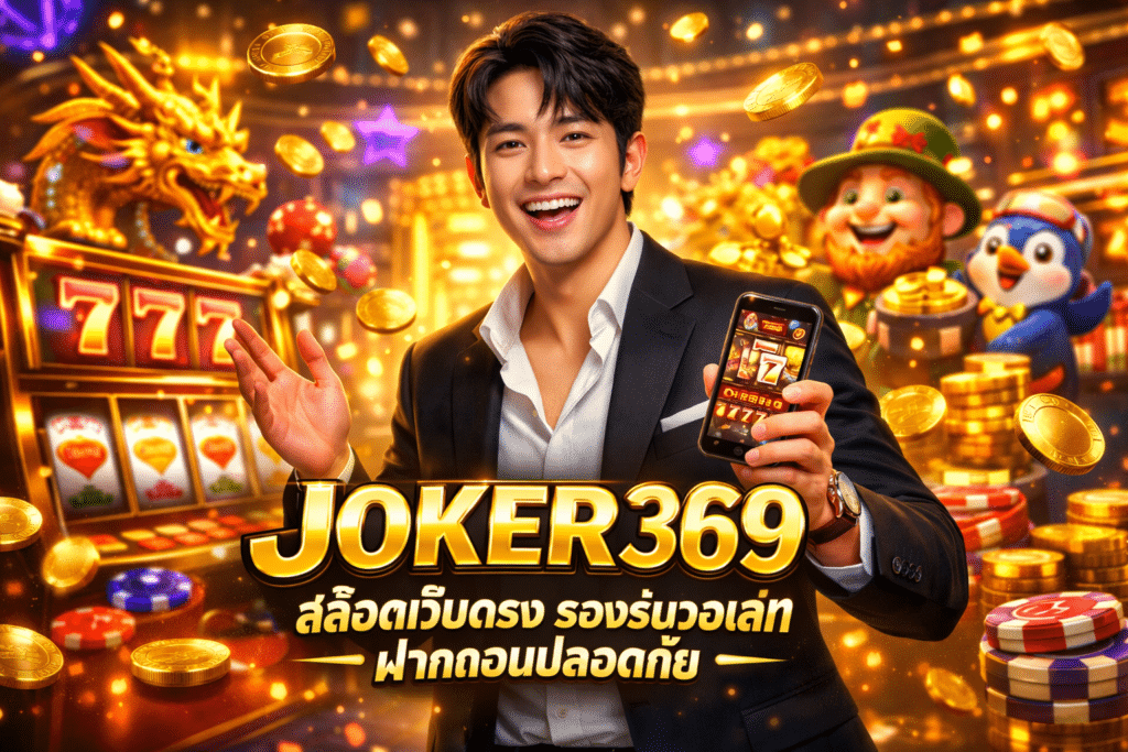 JOKER369 สล็อตเว็บตรง รองรับวอเลท ฝากถอนปลอดภัย