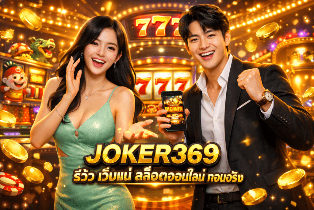 JOKER369 รีวิว เว็บแม่ สล็อตออนไลน์ ถอนจริง จากผู้เล่นจริง